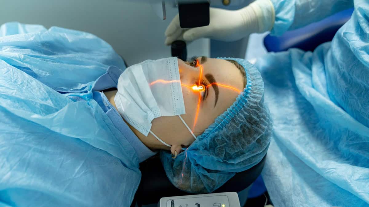 Laser eye treatment