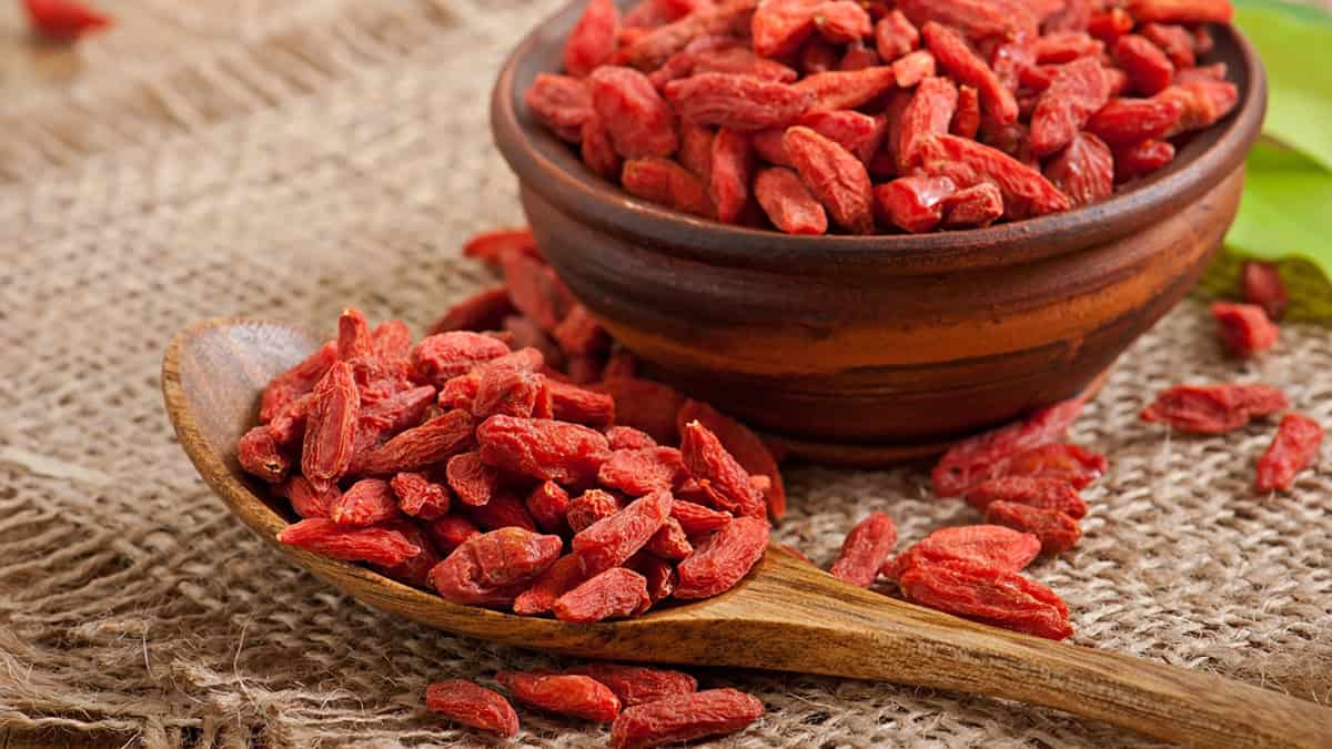 A bowl of Goji berries