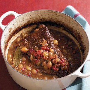 Braised Brisket With Cranberries Recipe