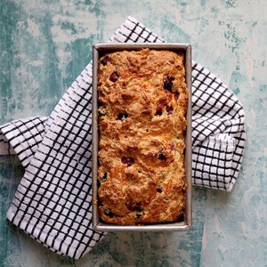 Cheddar And Cranberry Soda Bread