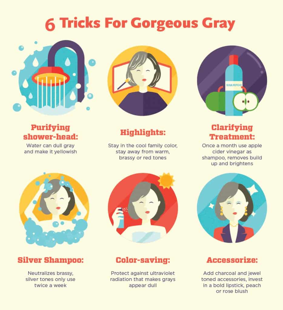 6 Tips For Gorgeous Gray Hair