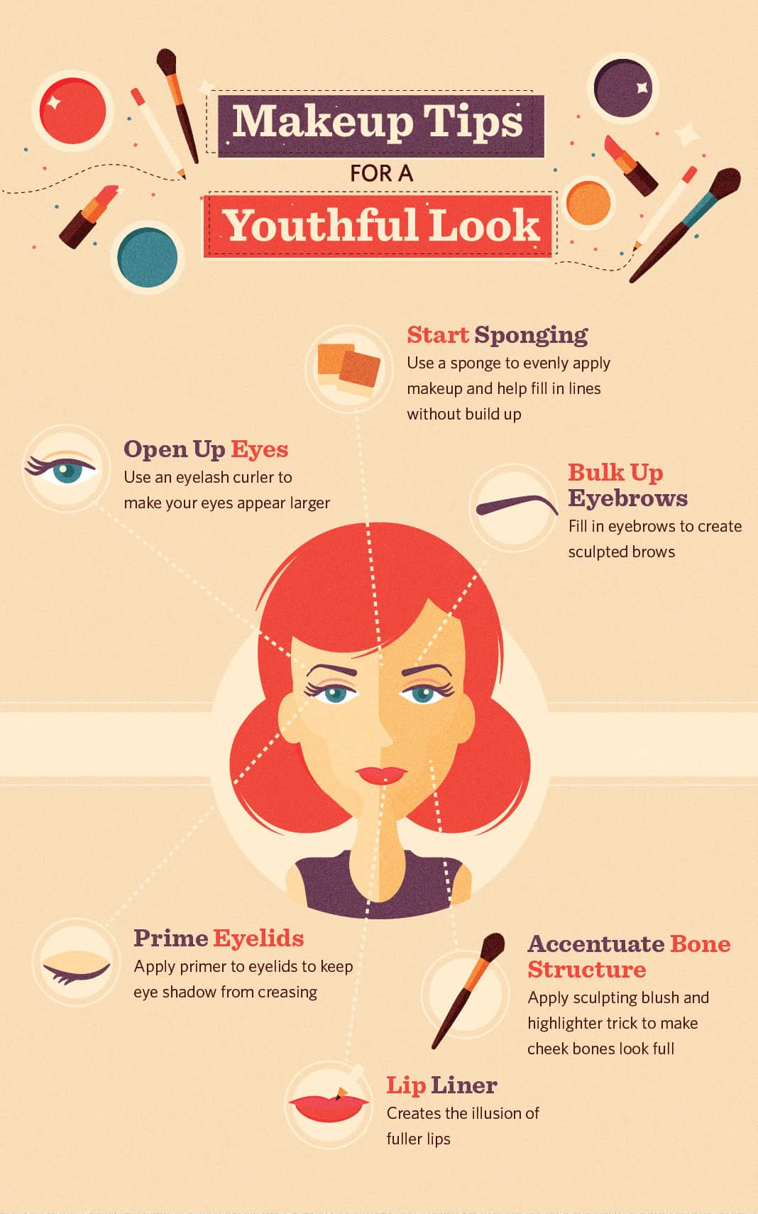Anti Aging Makeup Tips for a youthful look