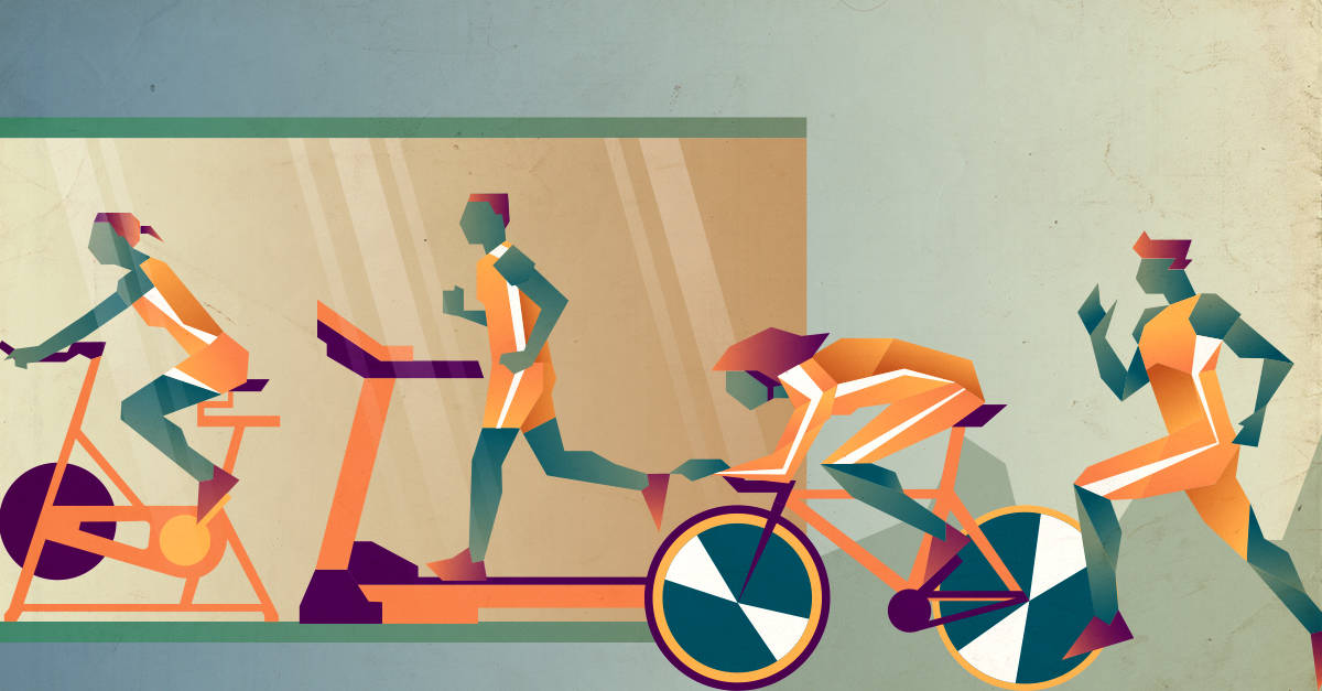 Cycling versus Running - Is Cycling the best form of cardio?