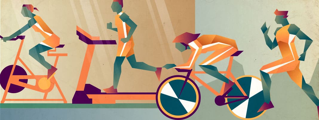 Is Cycling better than running? Read about the benefits of cycling versus running