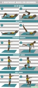 5 Bodyweight Moves for Beginners