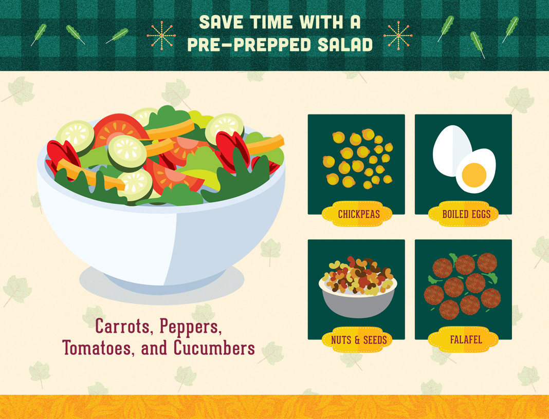 Save Time With a Pre-Prepped Salad