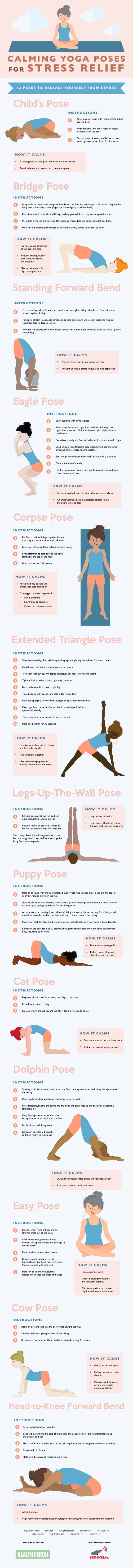 13 Easy Yoga Poses To FLUSH Stress Hormones From Your Body 13 Easy Yoga Poses To FLUSH Stress Hormones From Your Body