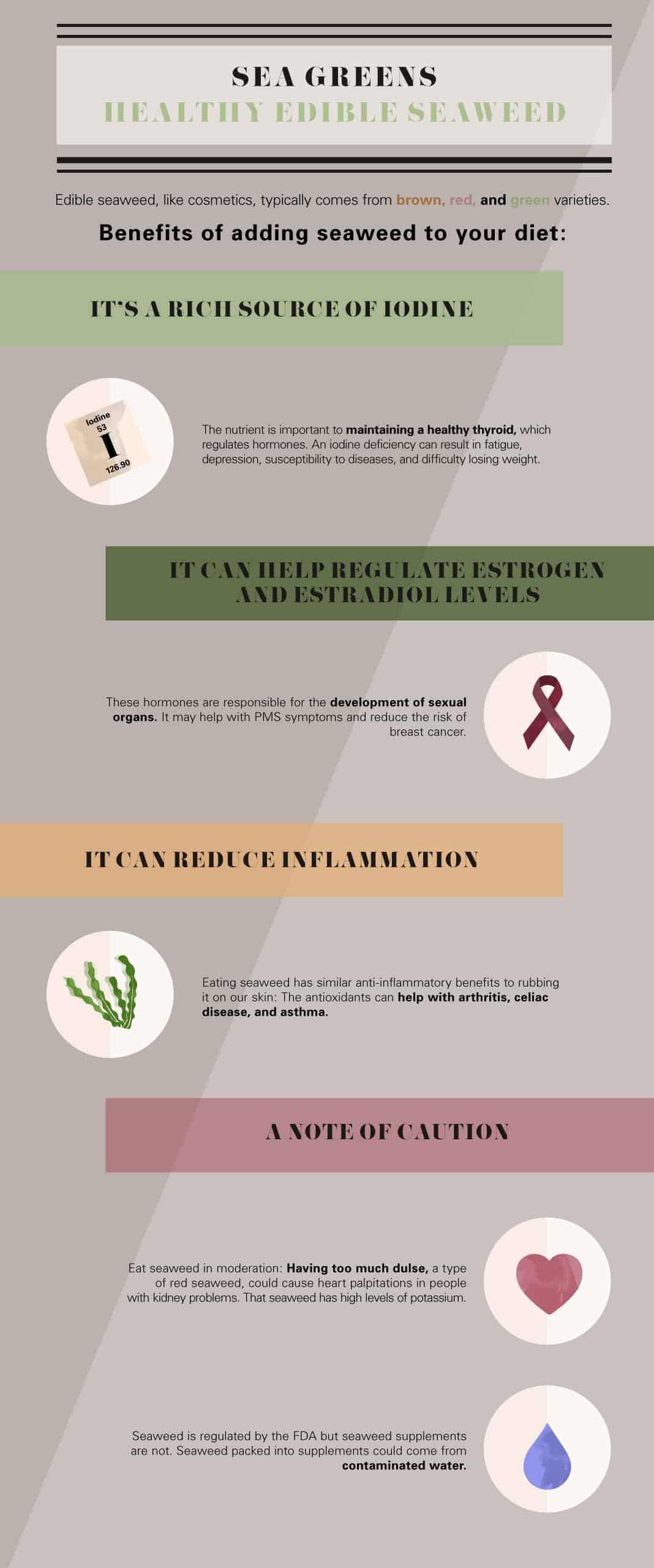 Cosmetic Benefits of Algae