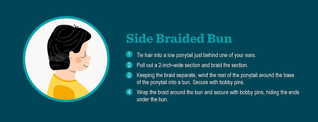 Side Braided Bun