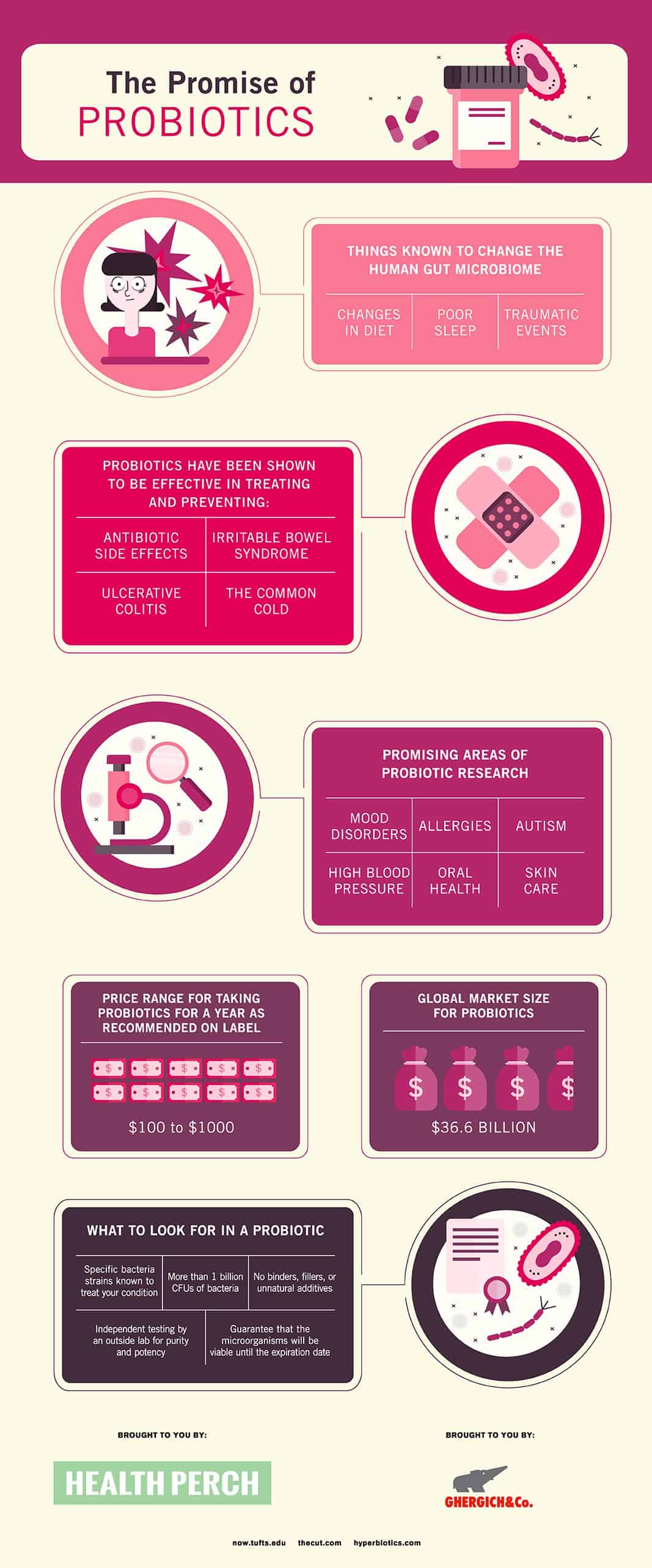 Benefits of Probiotics [Infographic] | ecogreenlove