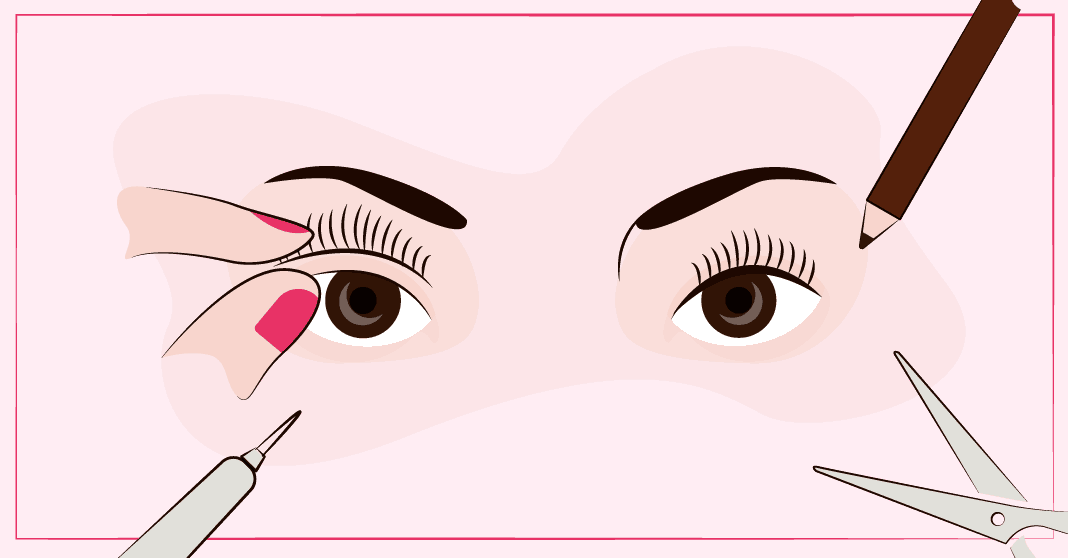 How to Pick the Right False Eyelashes for Your Eye Shape, and Apply Them Like a Pro