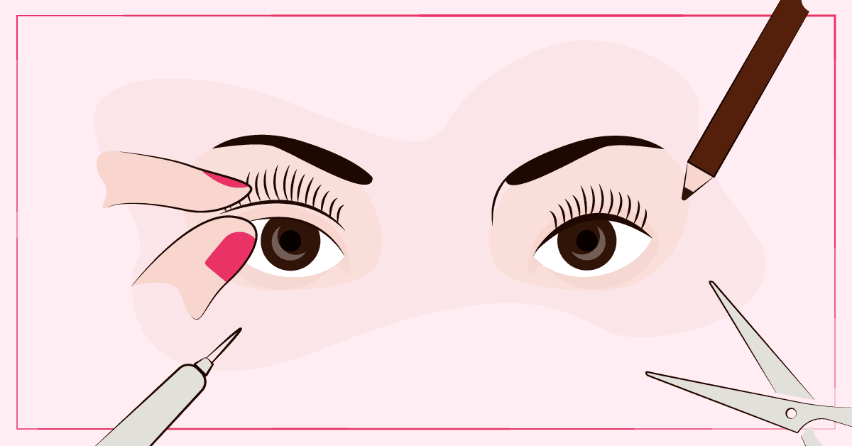 How to Pick the Right False Eyelashes for Your Eye Shape, and Apply Them Like a Pro