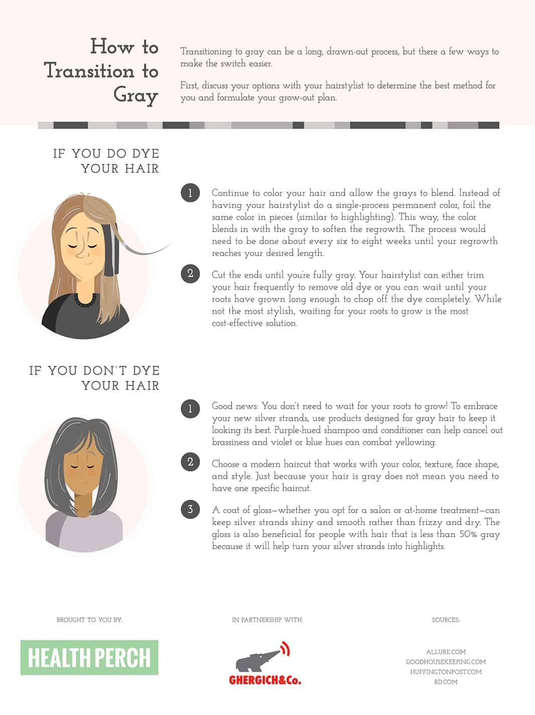 How to Embrace and Make the Transition to Gray Hair - Good Magazine
