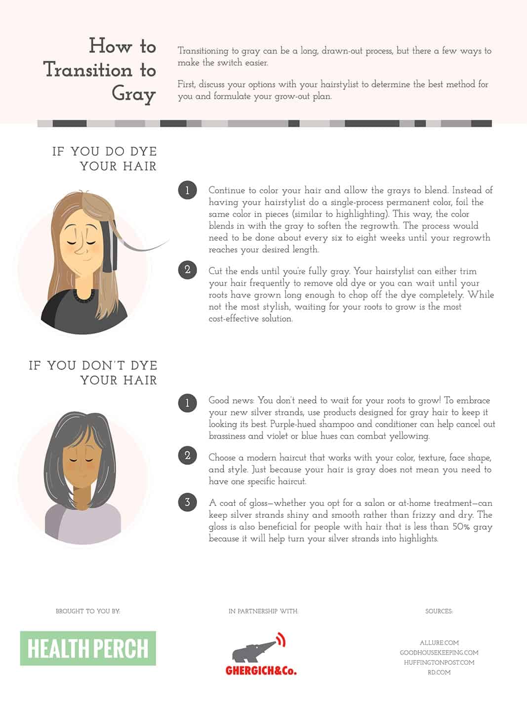 How to Embrace and Make the Transition to Gray Hair - Good Magazine How to Embrace and Make the Transition to Gray Hair - Good Magazine