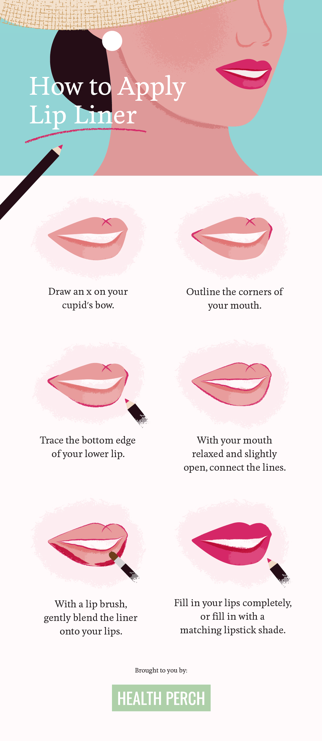 How to Apply Lip Liner (with Pictures) - wikiHow
