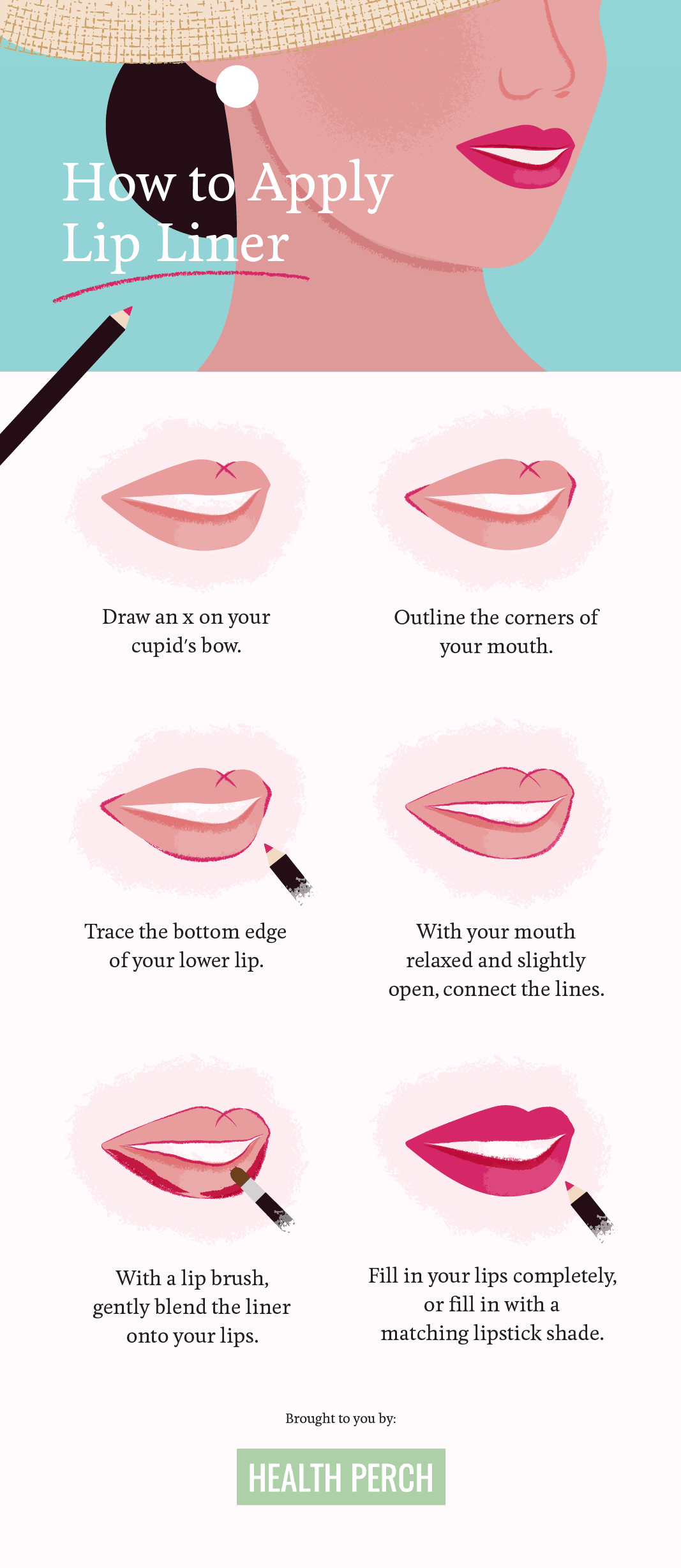 How to Apply Lip Liner for Natural-Looking Fuller Lips