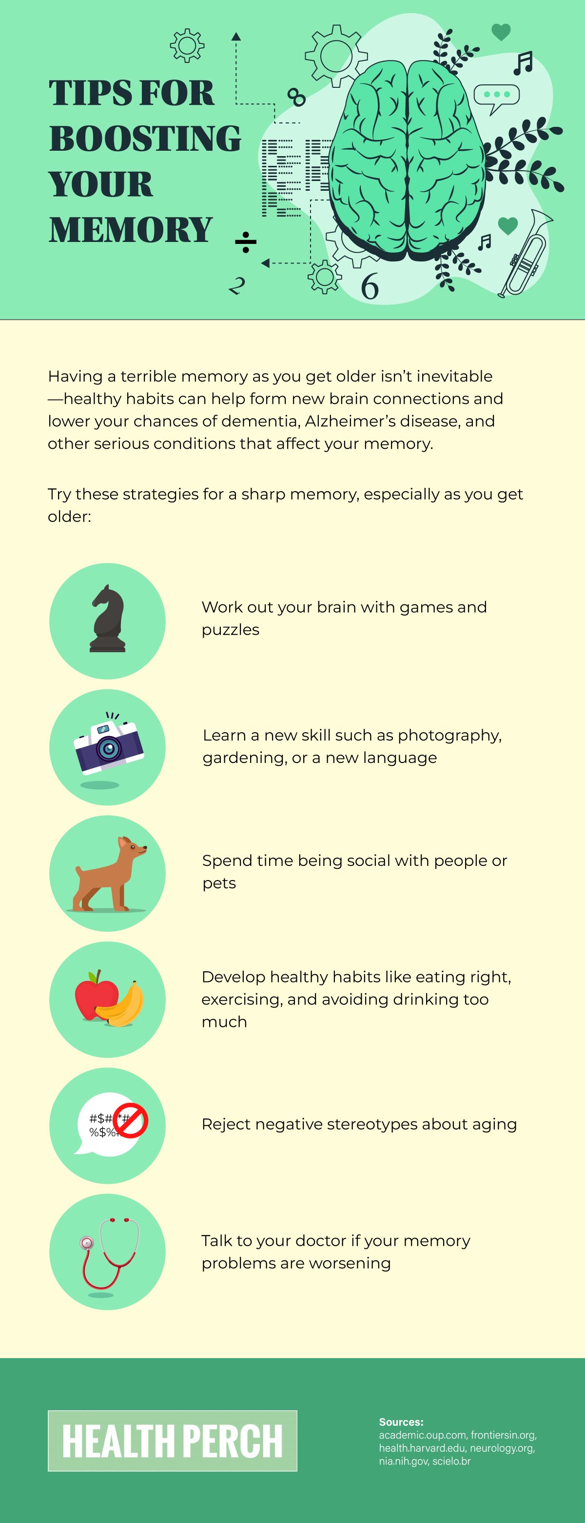 Tips for boosting your memory