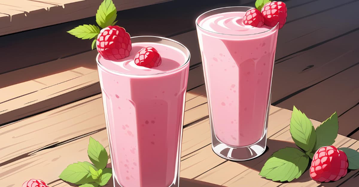 Raspberry smoothie