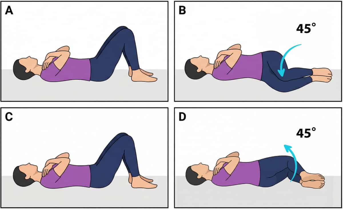 Rotational Stretch Illustration