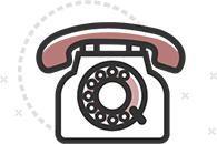 Rotary phone icon