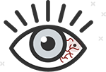 Feeling as if something is in your eyes