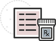 Prescription and prescription container