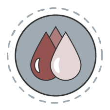 Bright red, brown, or pink colored urine