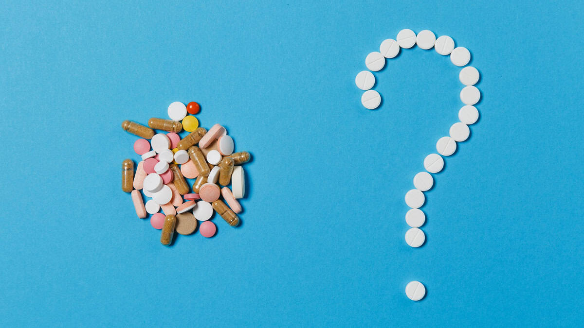 Medications with question mark