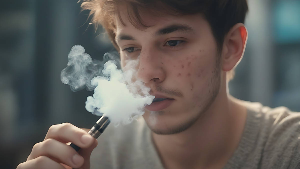 Does Vaping Cause Acne? Important Info If You Vape or Use Nicotine